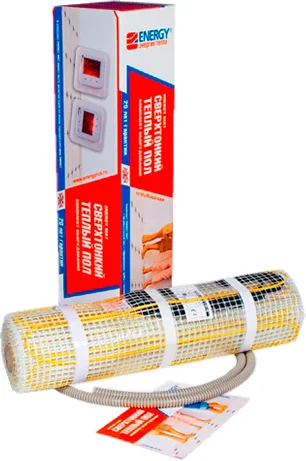Теплый пол Energy Mat 0,45-70 от магазина ЛесКонПром.ру