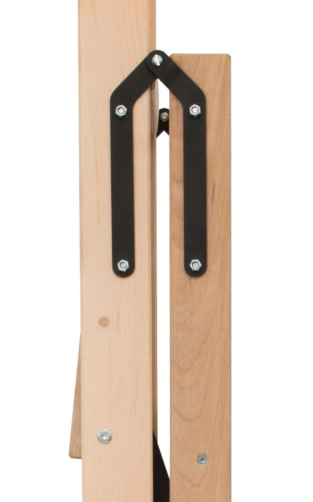 Стремянка деревянная односторонняя со ступенями Hoz-Block Электрик 3 ступени (арт. СДЭ-3) от магазина ЛесКонПром.ру