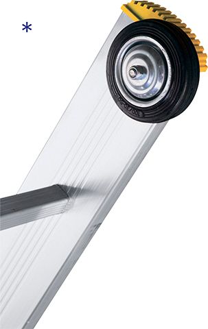 Лестница алюминиевая трехсекционная профессиональная Алюмет 3x16 арт. Р3 9316 от магазина ЛесКонПром.ру