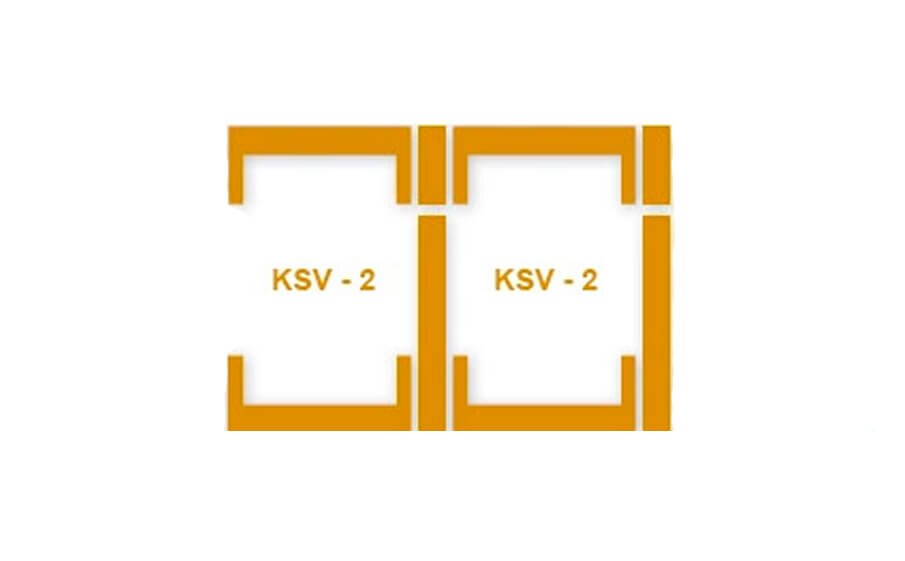 Часть комбинированного оклада FAKRO KSV-2 06 78х118 от магазина ЛесКонПром.ру