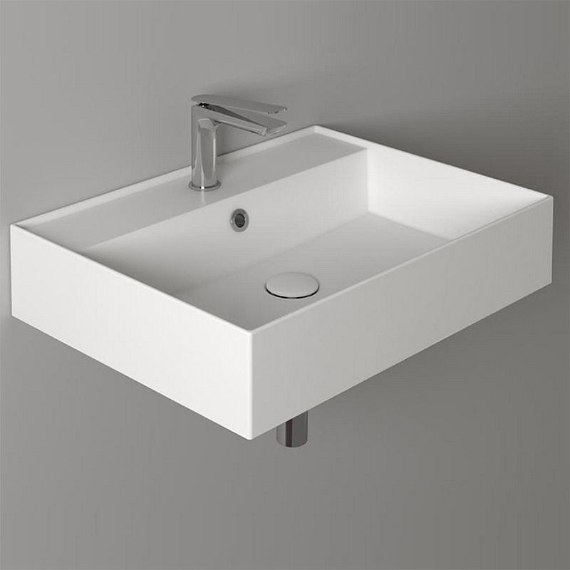 Раковина Simas Agile 61 AG61 bi*1 Белая от магазина ЛесКонПром.ру