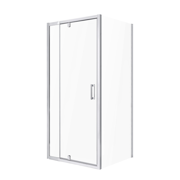 Душевая дверь FLUMEN Sangro 120х195 см черный профиль от магазина ЛесКонПром.ру