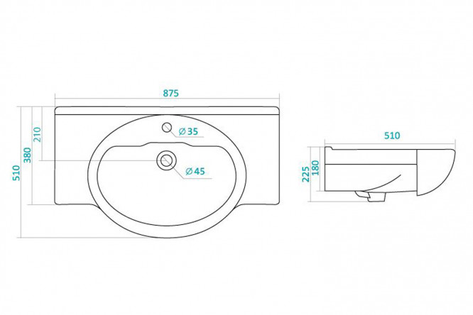 Раковина Сенеж 80353261 от магазина ЛесКонПром.ру