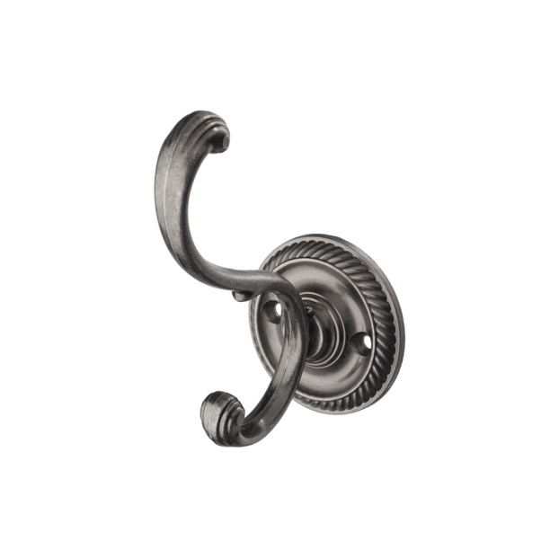 Крючок мебельный KERRON 0280 старинный черненый цинк от магазина ЛесКонПром.ру