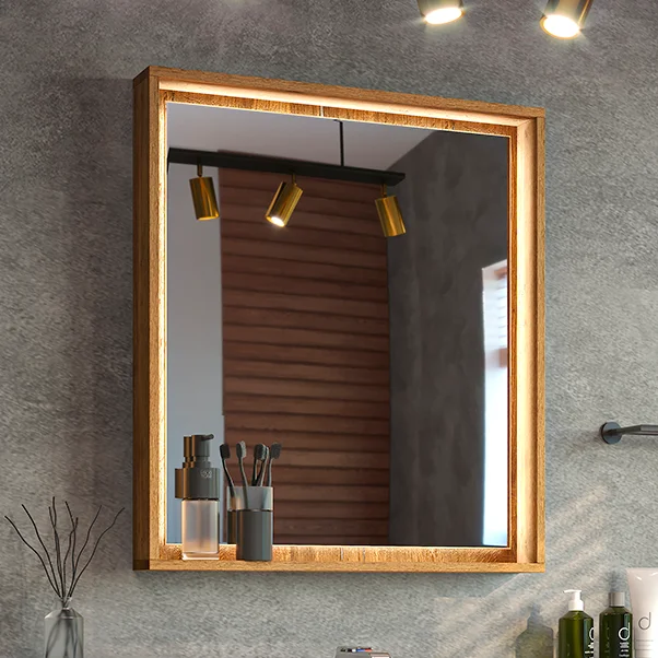 Зеркало Brevita Dallas 60 с полкой от магазина ЛесКонПром.ру