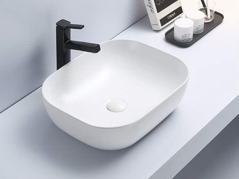Раковина-чаша CeramaLux 50.5 78104MW Белая матовая от магазина ЛесКонПром.ру