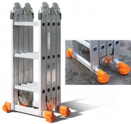 Лестница трансформер алюминиевая 4х3 КЛАССИК Эйфель от магазина ЛесКонПром.ру