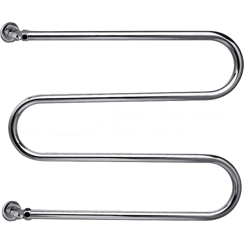 Водяной полотенцесушитель Margaroli Vento 402CR Хром от магазина ЛесКонПром.ру