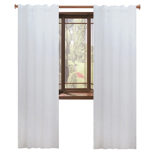 Штора-тюль вуаль 150х270 см белая от магазина ЛесКонПром.ру