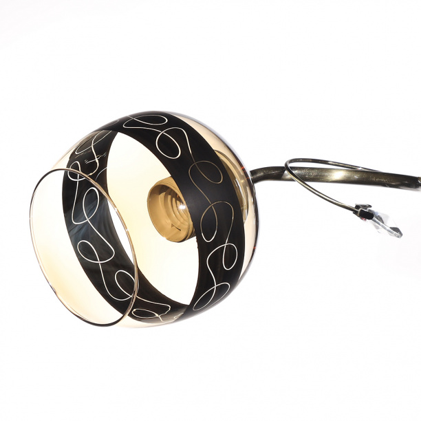 Люстра NEODECO Ариста 2х60 Вт Е27 бронза от магазина ЛесКонПром.ру