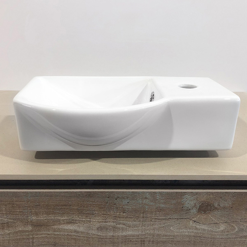 Раковина Comforty 40 L 7947AL 00004150352 Белая от магазина ЛесКонПром.ру