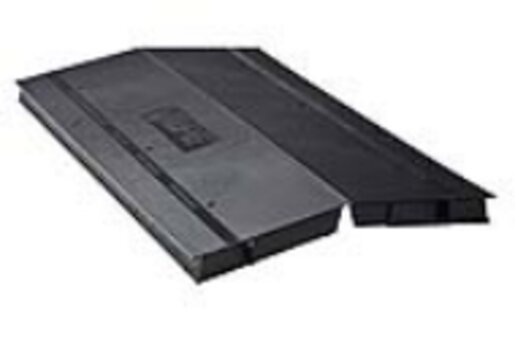 Аэратор коньковый Vilpe Airidge Felt 580х325х30 RAL 9005 черный от магазина ЛесКонПром.ру