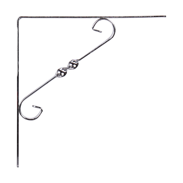 Кронштейн Бегония 200х200 хром от магазина ЛесКонПром.ру