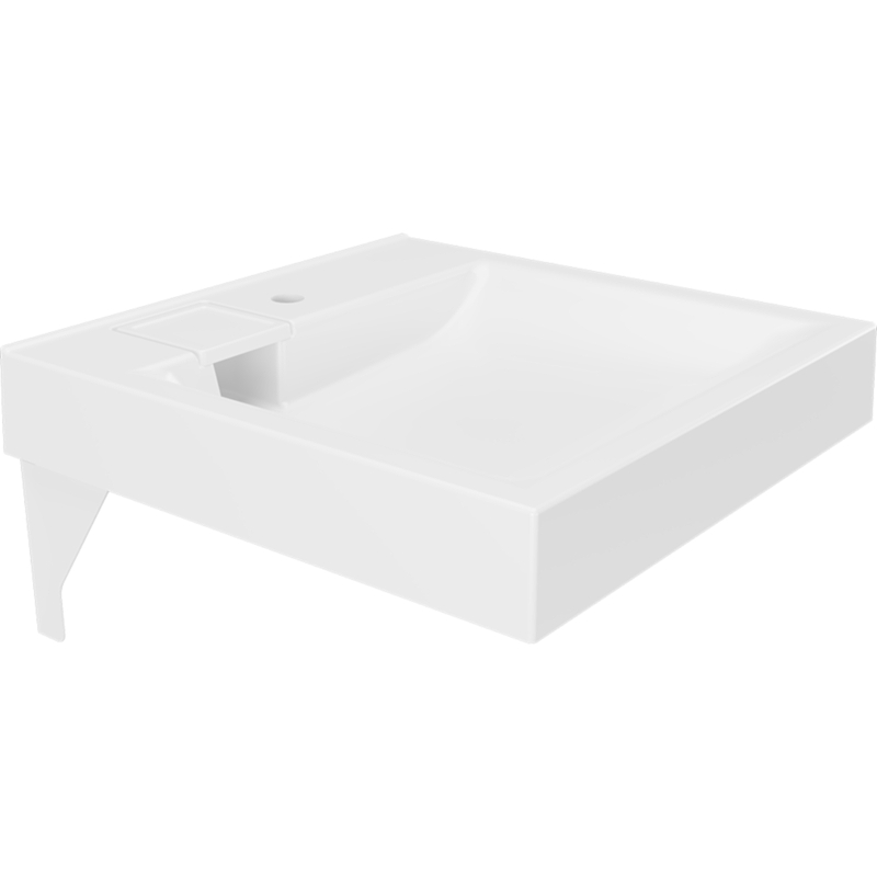 Раковина Paola Siena 60x60 на стиральную машину Белая глянцевая от магазина ЛесКонПром.ру