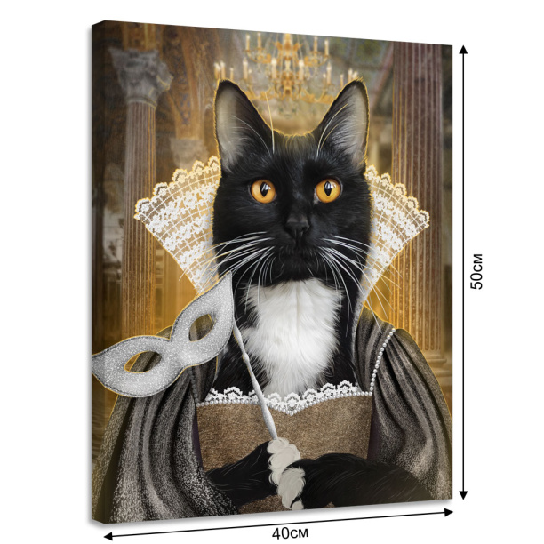 Канвас 50х40 см Экзокуб от магазина ЛесКонПром.ру