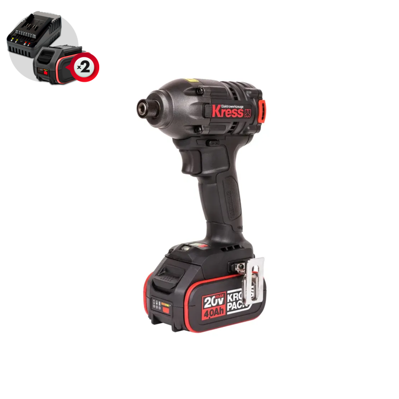 Винтоверт KRESS KU290 20V (230Нм) аккумуляторный от магазина ЛесКонПром.ру