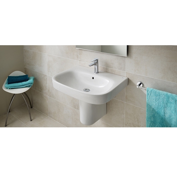 Раковина Roca Debba 55 32799500Y Белая от магазина ЛесКонПром.ру