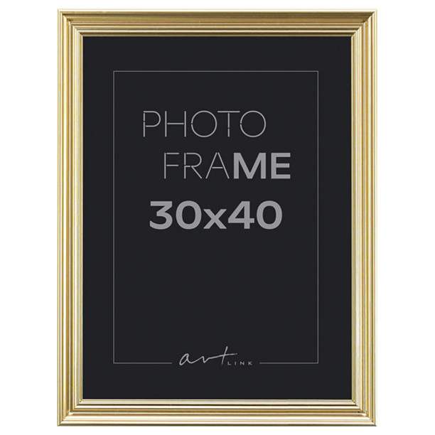 Фоторамка Aron 30х40 см золото от магазина ЛесКонПром.ру
