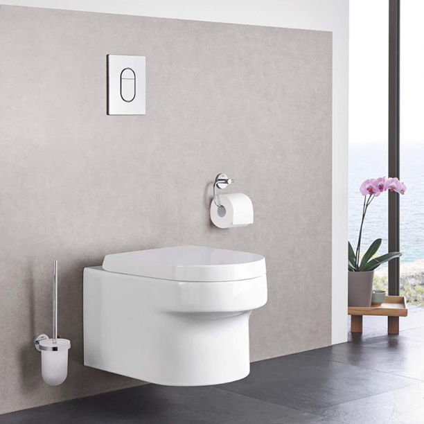 Инсталляция для унитаза GROHE Solido с кнопкой хром от магазина ЛесКонПром.ру
