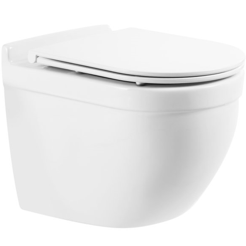 Сиденье для унитаза BelBagno BB870SC Белое с микролифтом от магазина ЛесКонПром.ру