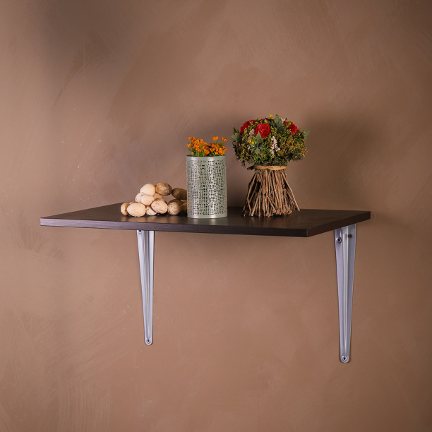 Кронштейн Практик 300х250 мм серый от магазина ЛесКонПром.ру