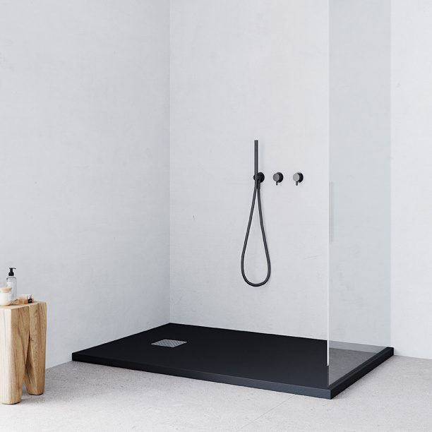 Душевой поддон Галерея М 120х80 см черный от магазина ЛесКонПром.ру