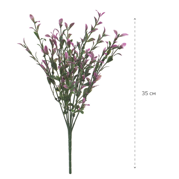 Шар искусственный Самшит высота 18 см от магазина ЛесКонПром.ру