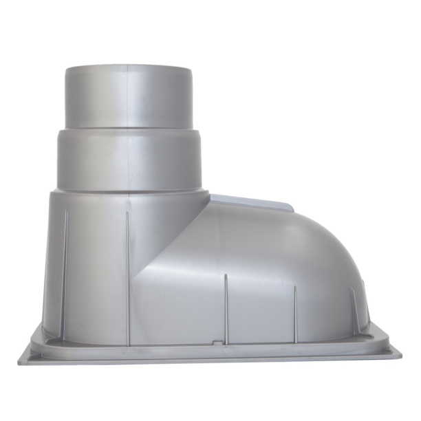 Ливнеприёмник под водосточную трубу Ecoteck металлик от магазина ЛесКонПром.ру