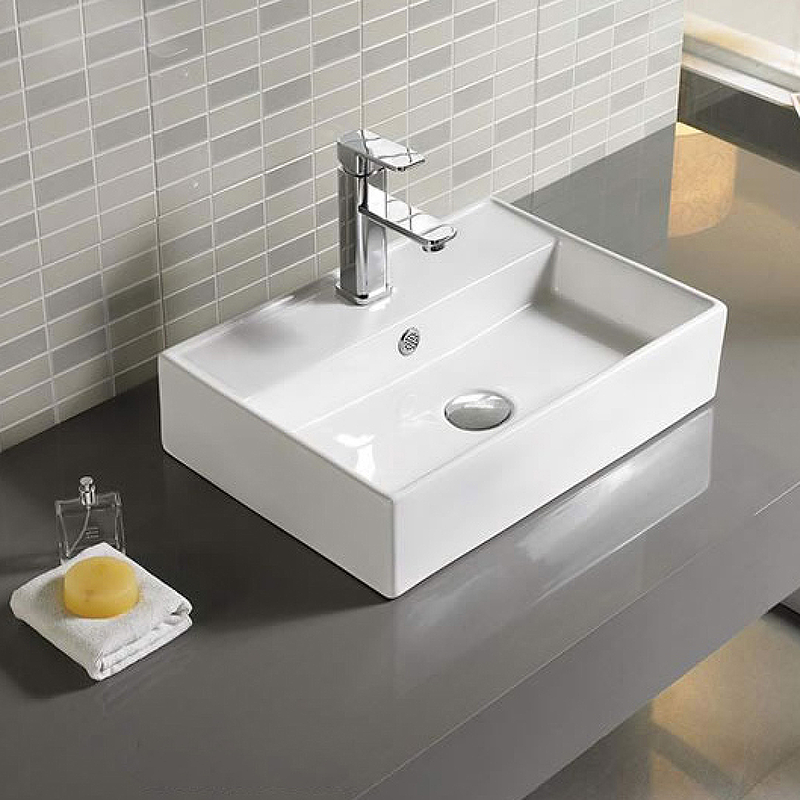 Раковина Velvex 50 7657D Белая от магазина ЛесКонПром.ру