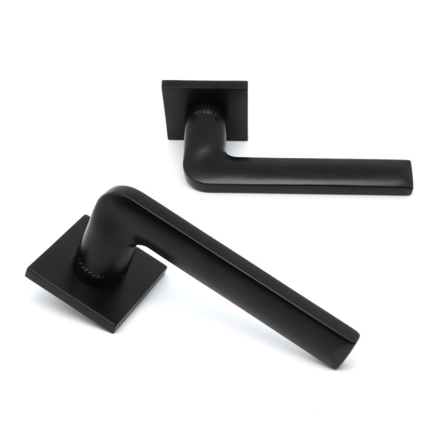 Ручки дверные NEODECO Earth EN черные от магазина ЛесКонПром.ру