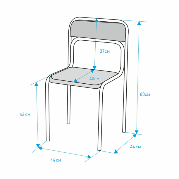 Стул Аскона микс от магазина ЛесКонПром.ру