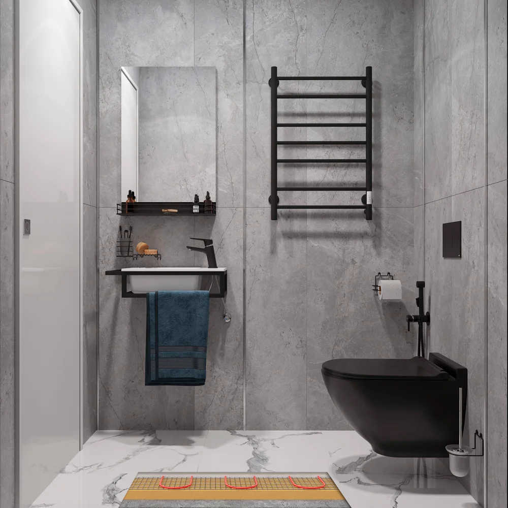 Теплый пол EWRIKA MAT EWR 150-1 самоклеящийся от магазина ЛесКонПром.ру