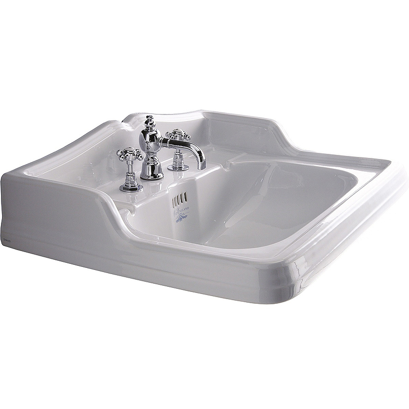 Раковина Simas Arcade 68 AR824bi*3 Белая от магазина ЛесКонПром.ру