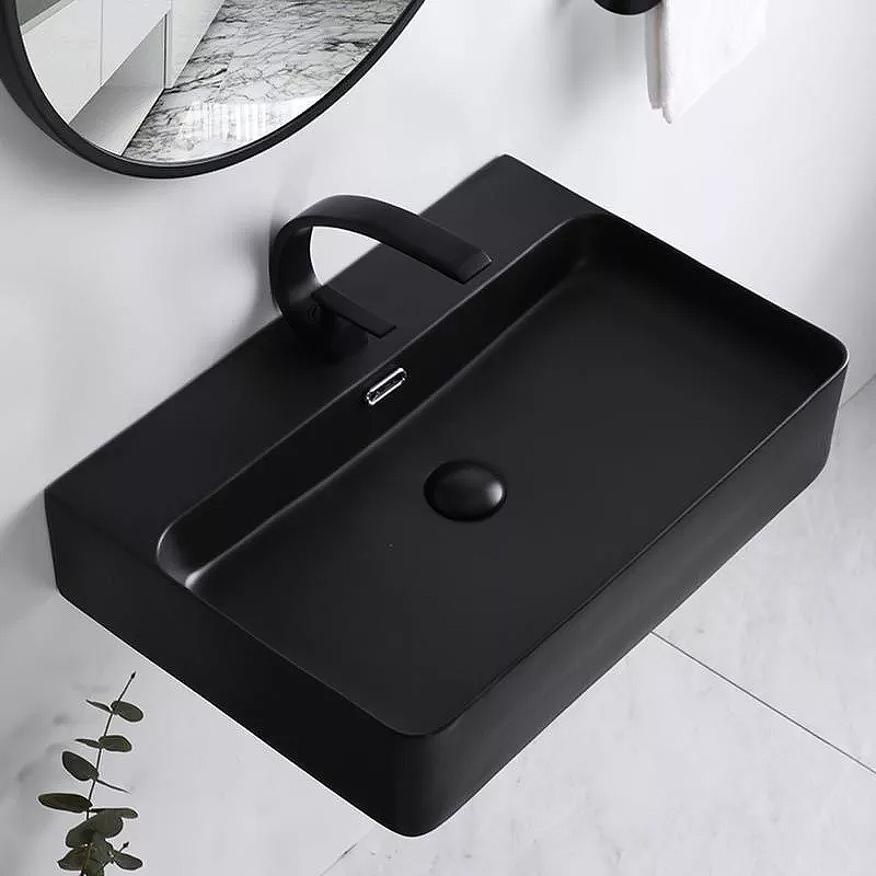 Раковина CeramaLux 60 8145MB Черная матовая от магазина ЛесКонПром.ру