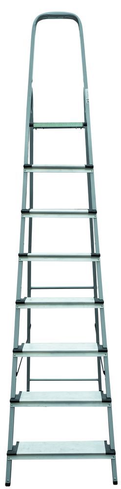 Стремянка стальная с широкой ступенью Новая Высота 8 ступеней (арт. 1137108) от магазина ЛесКонПром.ру