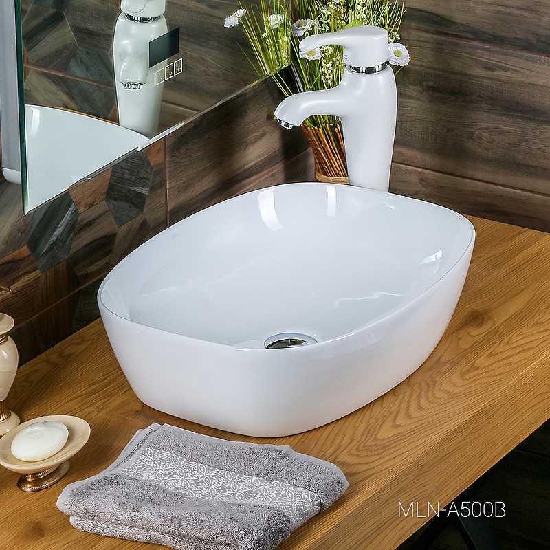 Раковина-чаша Melana 51 MLN-A500B Белая от магазина ЛесКонПром.ру