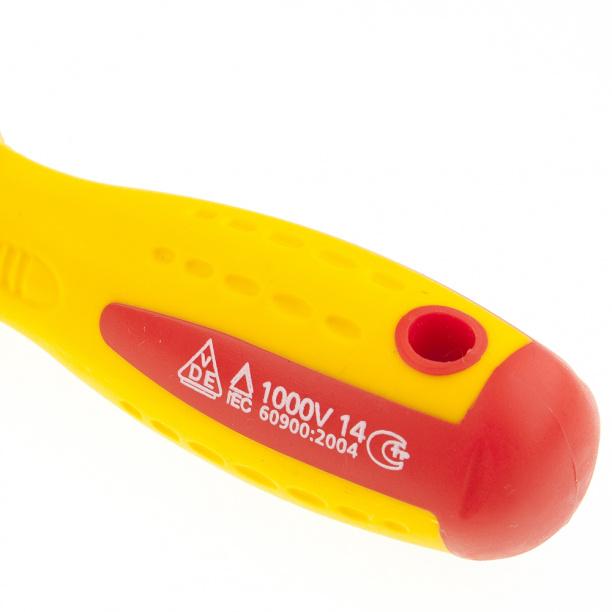 Диэлектрическая отвертка Matrix Insulated РН2х100 мм от магазина ЛесКонПром.ру