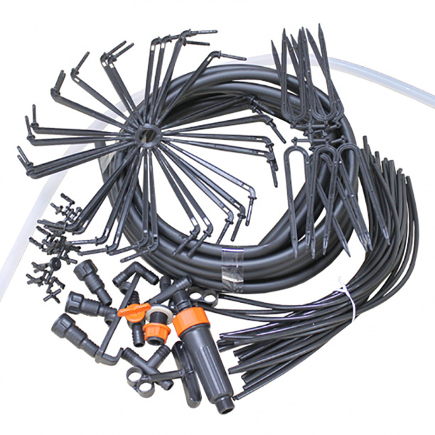 Комплект капельного полива Тепличный "Жук" на 60 растений от магазина ЛесКонПром.ру