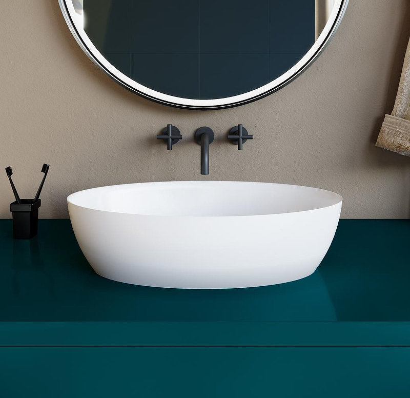 Раковина-чаша Salini Alda 58 110611G Белая глянцевая от магазина ЛесКонПром.ру