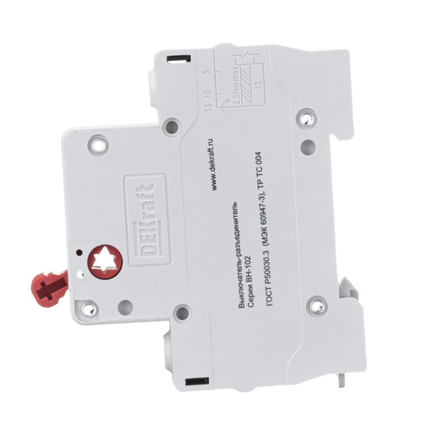 Выключатель-разъединитель DEKraft ВН-102 1п 40 А от магазина ЛесКонПром.ру