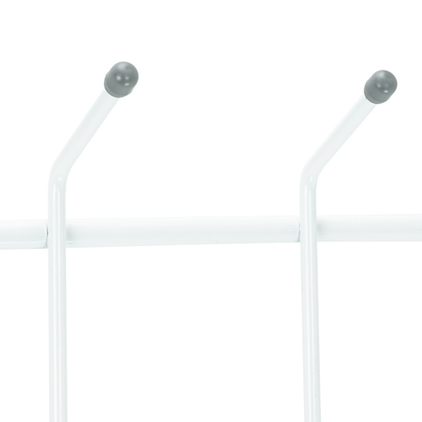 Вешалка настенная Ника ВН5 48,5х6,7х18 см белая от магазина ЛесКонПром.ру