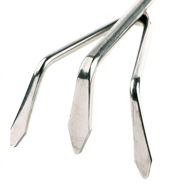 Рыхлитель ручной TRAVENA малый из нержавеющей стали от магазина ЛесКонПром.ру