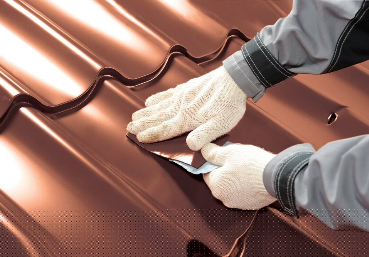 Лента самоклеящаяся Nicoband, 10 м х 7,5 см, коричневый от магазина ЛесКонПром.ру