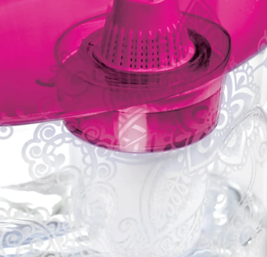 Фильтр-кувшин Барьер Танго пурпурный с узором от магазина ЛесКонПром.ру