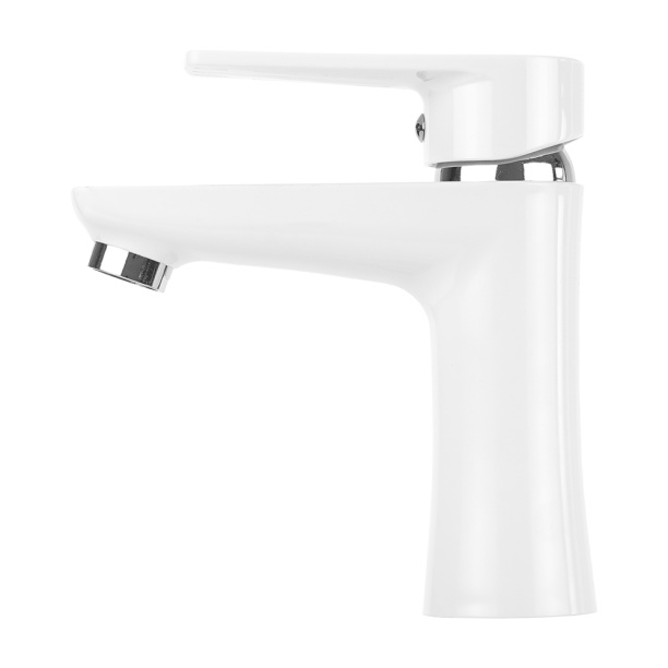 Смеситель для раковины RedBlu Saturn белый от магазина ЛесКонПром.ру