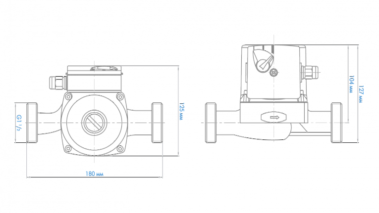 Насос Джилекс «ЦИРКУЛЬ» 25/40 PREMIUM в Москве от магазина ЛесКонПром.ру