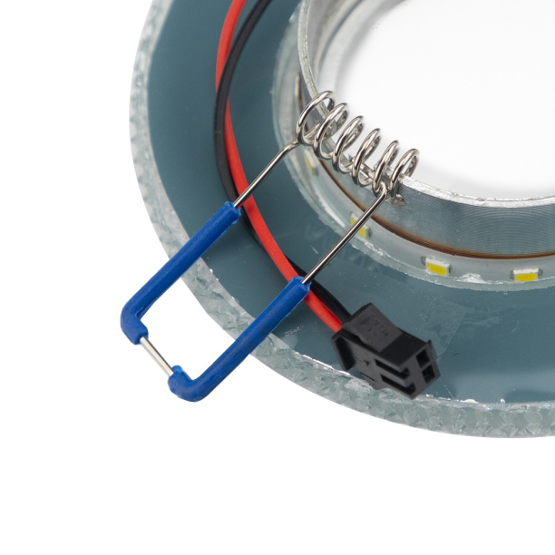 Светильник встраиваемый NEODECO Рут GX53 никель от магазина ЛесКонПром.ру