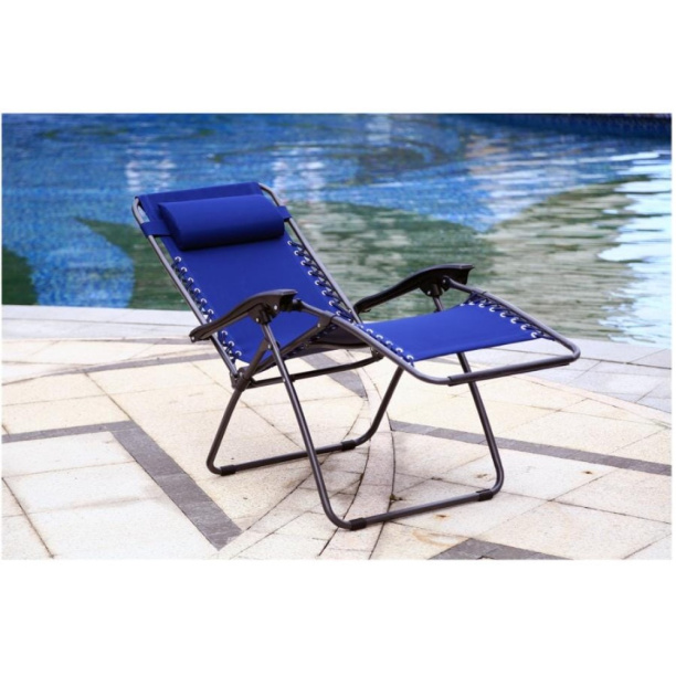 Кресло складное 165х65х110 см многопозиционное от магазина ЛесКонПром.ру