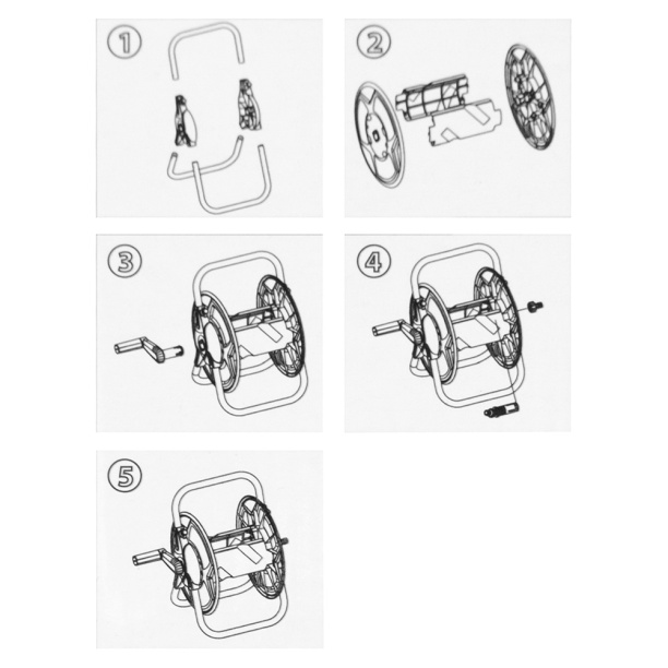 Катушка для шланга AMI от магазина ЛесКонПром.ру