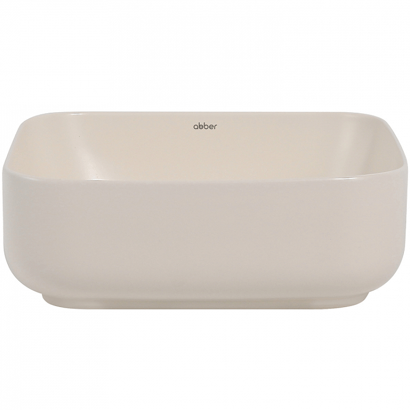 Раковина-чаша Abber Rechteck 39 AC2211MBE Светло-бежевая матовая от магазина ЛесКонПром.ру